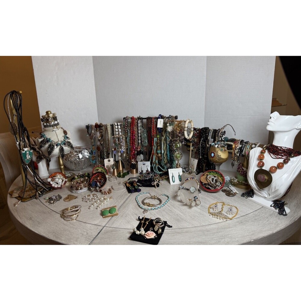 18 Lbs Vintage Jewelry Lot Miriam Haskell Juliana Joan Rivers Designer Estate